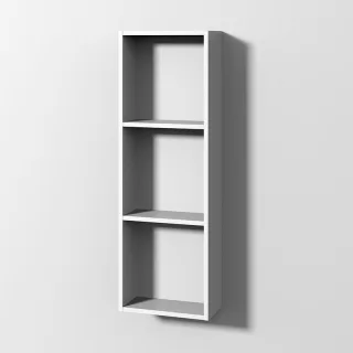 Sanipa Cubes Regalmodul, Weiß-Soft, CU11343 CU11343