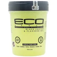 Eco Styler Haargel Eco Style Professional Styling Gel Black Castor & Flaxseed Oil 946ml