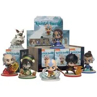 Avatar Sammelfigur Mighty Jaxx Avatar der letzte Airbender Kwistal Fwenz Serie 1, Blind, Eine Packung – enthält sechs zufällige Figuren