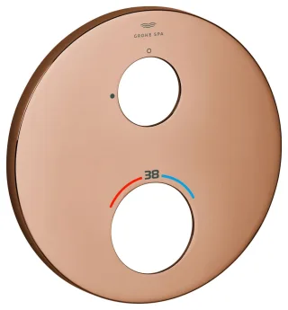GROHE Rosette 49244 rund für Thermostat-FMS warm sunset, 49244DA0 49244DA0