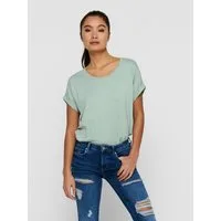 ONLY T-Shirt ONLMOSTER – Kurzarmshirt mit Aufschlag und klassischem Look Viskosemischung, regular fit