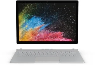 Microsoft Surface Book 2 (HN4-00004/HN6-00004) 256GB [135" WiFi only Intel Core i7 19GHz 8GB RAM inkl. Keyboard Dock] silber