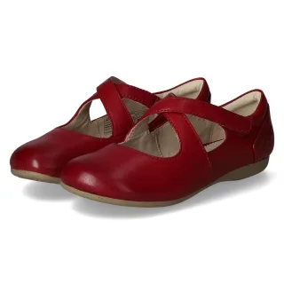 Josef Seibel Klettschuhe FIONA 72  Rot - Gr. 36 -  Echt Leder