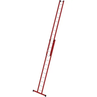 Munk Sprossen-Schiebeleiter 2-teilig GFK/Alu mit Standard-Traverse - 035512