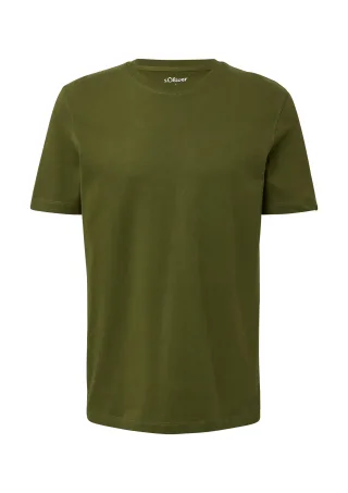 s.Oliver - T-Shirt olive - Gr. - XL