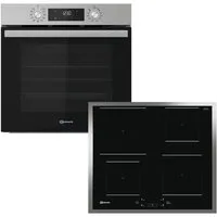 BAUKNECHT Backofen-Set BAKO 740 IND IN, mit 1-fach-Teleskopauszug, Hydrolyse, Hydrolyse - schnelle und mühelose Reinigung mit der Kraft des Dampfes