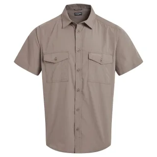 Craghoppers - "Kiwi II" Hemd für Herren, kurzärmlig (Steingrau)