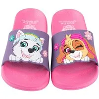 United Labels® Paw Patrol Badelatschen Skye und Everest Badeschlappen Badesandalen Badesandale