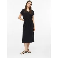 s.Oliver Midikleid Kleid Jerseykleid in Midilänge mit Tunnelzug