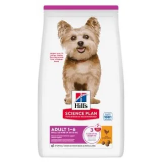 Hill's Science Plan Trockenfutter Hund, Small & Mini Adul, mit Huhn mit Huhn 2x6 kg