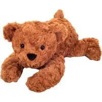Teddy Hermann® Kuscheltier Teddy, liegend, 40 cm, braun, zum Teil aus recyceltem Material