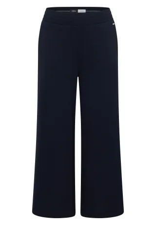 CECIL - 3/4 High Waist Wide Leg Hose im Loose Fit universal blue - Gr. - 3