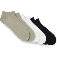 HUGO Freizeitsocken 6P AS UNI CC 1026 (Packung, 6-Paar, 6er-Pack) mit HUGO-Logoschriftzügen