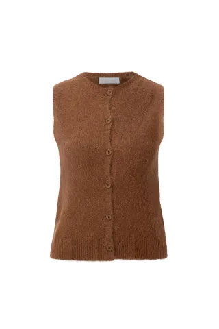 Rich & Royal - Cozy Crew Vest rec hazel - Gr. - XS
