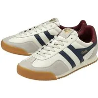 Gola Europa Leder 2025 offweiss/navyblau/dunkelrot Herren Sneaker