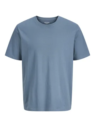 JACK&JONES - JJEORGANIC BASIC TEE SS O-NECK NOOS Blue Mirage - Gr. - M