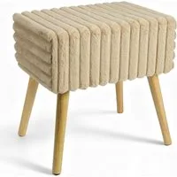 Zedelmaier Hocker Hocker schminktisch Fußhocker Schminkhocker Polsterhocker (ZD3645)