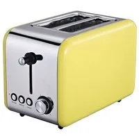 Michelino 2-in-1-Toaster 2-Scheiben Toaster Toastautomat mit Brötchenaufsatz, 850 W, Coll-Touch Gehäuse - mit herausnehmbarem Brötchenaufsatz
