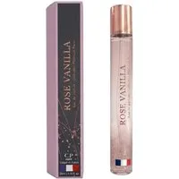 Collection Platinium Eau de Parfum Rose Vanilla Damen EDP Spray Reiseparfum aus Frankreich 35ml, Französisches Parfum - Blumig-süßer Duft mit Rose und Vanille