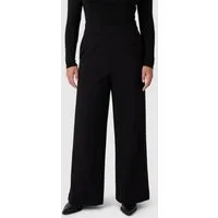 Les Lunes Culotte SANNEE Taschen auf der Vorderseite, hochgezogene Taille, weites Bein