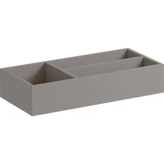 Geberit Xeno2 Schubladeneinsatz T-Teilung 32,3x6,2x15cm, sculturagrau, 500525001 500525001
