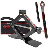 HEYNER Wagenheber Premium Scherenwagenheber 1,5t für VW, max. Hubhöhe: 38.5 cm, 1-tlg., VW "Black Edition"