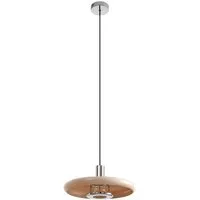 Lindby Hängeleuchte Branford, Metall, Creme IP20, 1 x 15 W LED