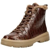 Paul Green Paul Green Stiefelette Glattleder Schnürstiefelette