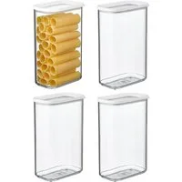 Mepal Vorratsdose Modula Vorratsdosen 2000 ml 4er Set, Kunststoff, (4-tlg)