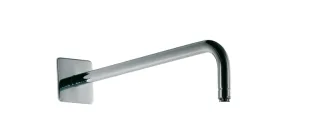 HSK Wandarm, gebogen, mit Rosette Softcube, Ausladung 440 mm 1180005