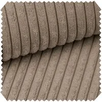 novely® Stoff PORTO - Polsterstoff in Breitcord-Optik - Ultraweicher Möbelstoff, Samtige Haptik, Reißfest, Fusselfrei, Robust, Meterware, 1lfm
