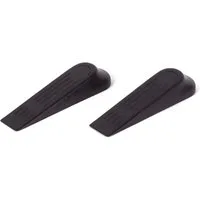 TSB Werk Türstopper 2x Türstopper Türkeil Türschutzkeil Türpuffer, Türfeststeller, Tür, Keil, Bodenkeil, Set