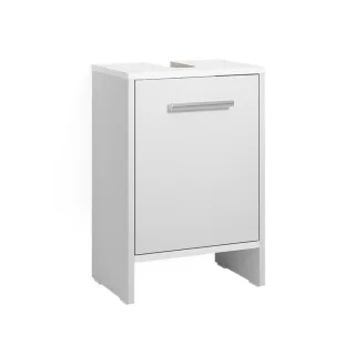 Vicco Waschbeckenunterschrank, Weiß, Holzwerkstoff, Rechteckig, 38.2x57x26.3 cm, Badezimmer, Badezimmerschränke, Waschbeckenunterschränke