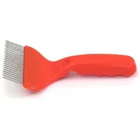 xtradefactory Bienenbeute IMKER WABEN ENTDECKELUNGSGABEL gebogen,19cm, Edelstahl Imkergabel, Metall, 9,0000x19,0000x3,0000 cm