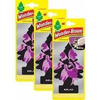Wunder-Baum Dekobaum 3er Duftbäumchen Relax Wunderbaum 3 Set Lufterfrischer