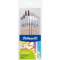 Pelikan Plüschfigur Pelikan Pinsel Starter Set verschiedene Größen 10 Stück