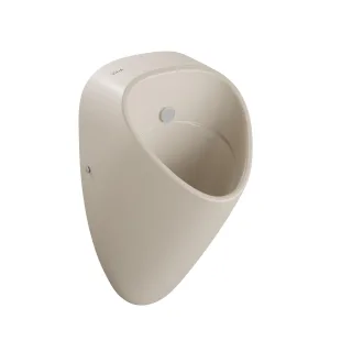 VitrA Plural Urinal wandhängend Netzanschluss (230 V) 33 x 35 x 61 cm Sandbeige Matt,7808B022-5331 7808B022-5331