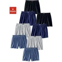 le jogger® Weiter Boxer (Packung, 8-St) aus angenehm weicher Baumwoll-Qualität