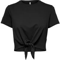 ONLY T-Shirt MAY (1-tlg) Drapiert/gerafft