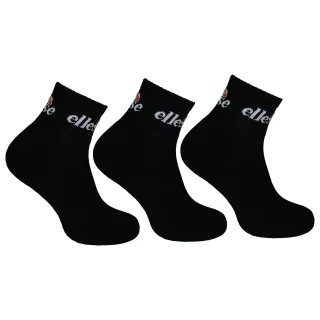 Ellesse 3er-Pack Rallo Herren Schwarz Knöchelsocken