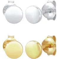Elli Ohrstecker-Set Schmuck Geschenk Silber 925 Ohrringe (Set, 4-tlg)