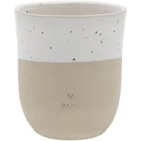Eulenschnitt Tasse Becher Papa