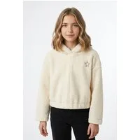 Name It Fleecepullover NKFODETTE LS TEDDY PULLOVER WH PS