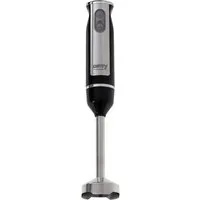 Camry Stabmixer CR 4621, Mini Set, 2in1, Schneebesen, 600 Watt, Handmixer, Edelstahl, schwarz