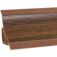 HOLZBRINK Abschlussleiste HOLZBRINK Küchenabschlussleiste Nuss dunkel 23x23mm 50cm, selbstklebend, PVC, 1-St., Nuss dunkelWandabschlussleiste Arbeitsplatten 23x23mm 50 cm