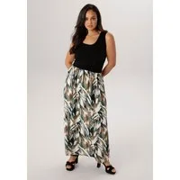 Aniston PLUS Jerseykleid in 2-in-1-Optik