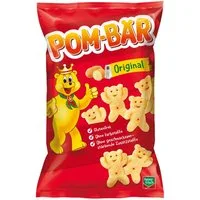 funny-frisch Knabberei, Funny Frisch Pom Bär Original gesalzene Kartoffelchips 75g