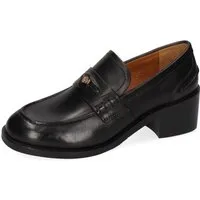 Melvin & Hamilton Imke 1 Leder-Loafers für Damen Loafer Block-Absatz, Echtes Leder, Vegetabile Gerbung