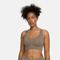 cfab (creamy fabrics) Bügelloser BH Comfort Minimizer Back Support BH-Taupe-3XL (1-tlg)