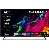 Sharp 40HE3745E QLED-Fernseher (101 cm/40 Zoll, Full HD, Smart TV powered by TiVo, Smart TV powered by TiVo, HDR, Triple-Tuner)